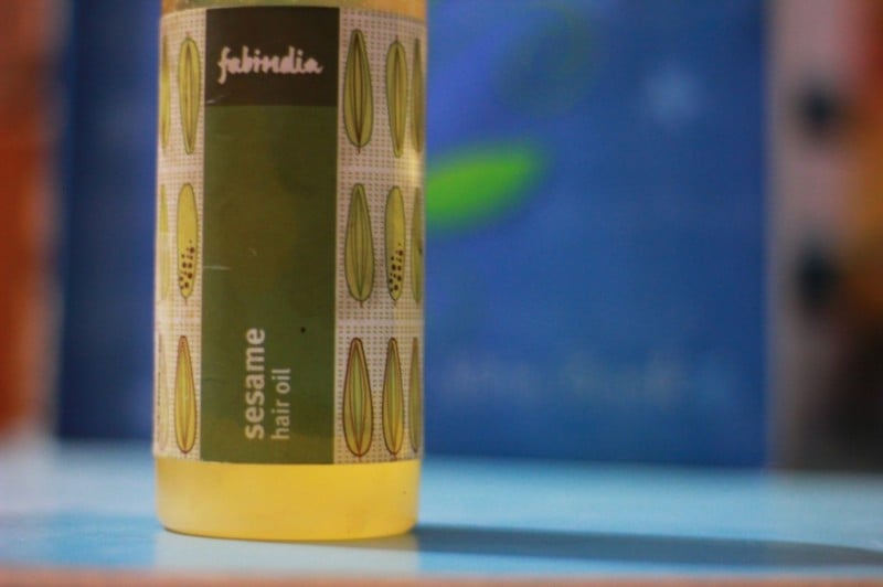 Fabindia Sesame hair oil pros