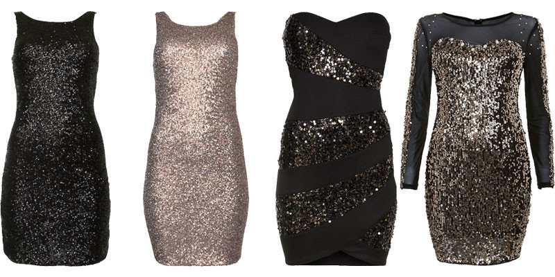 how to wear sequin dress