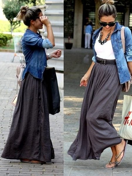 7 gorgeous ways to style your skirts