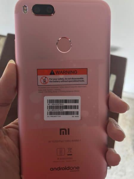 Xiaomi Mi A1 Rose Gold review India