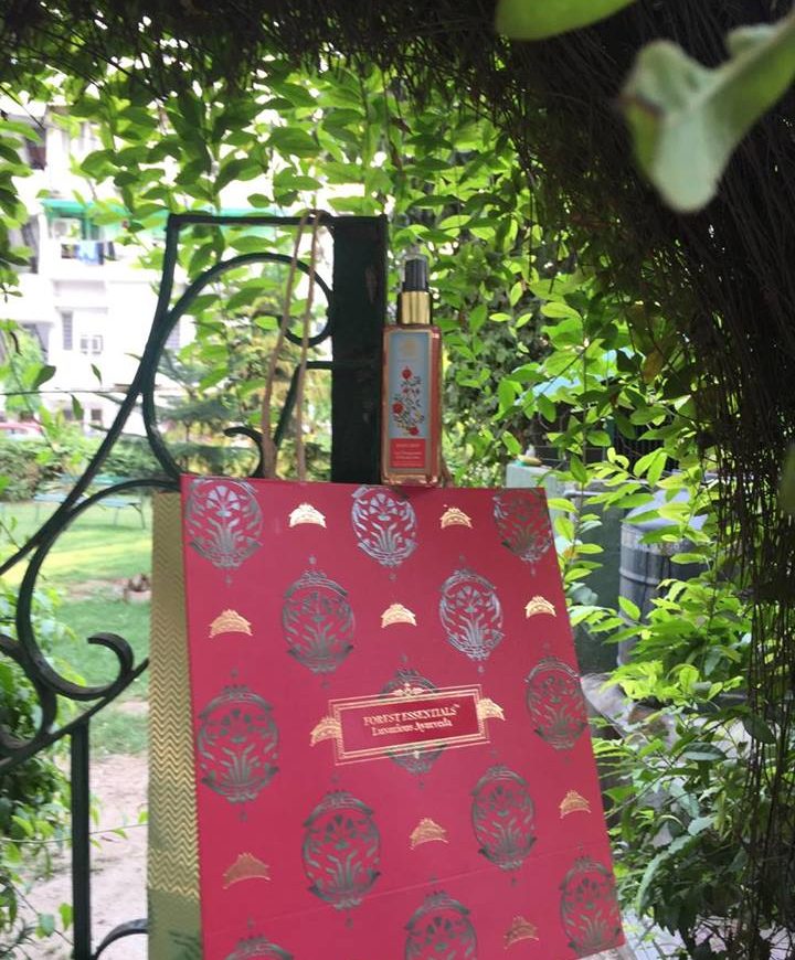 Forest Essentials rose mist