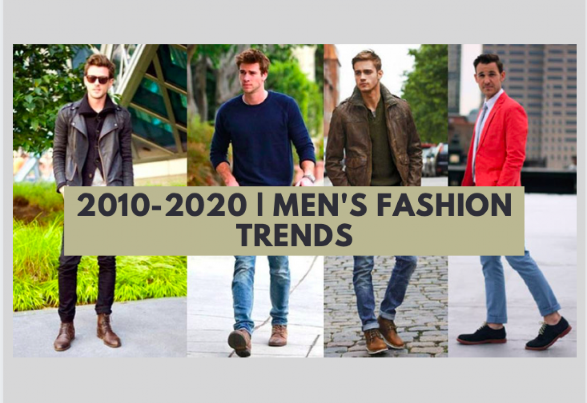 Men's Fashion trends since 2010 | Let's 