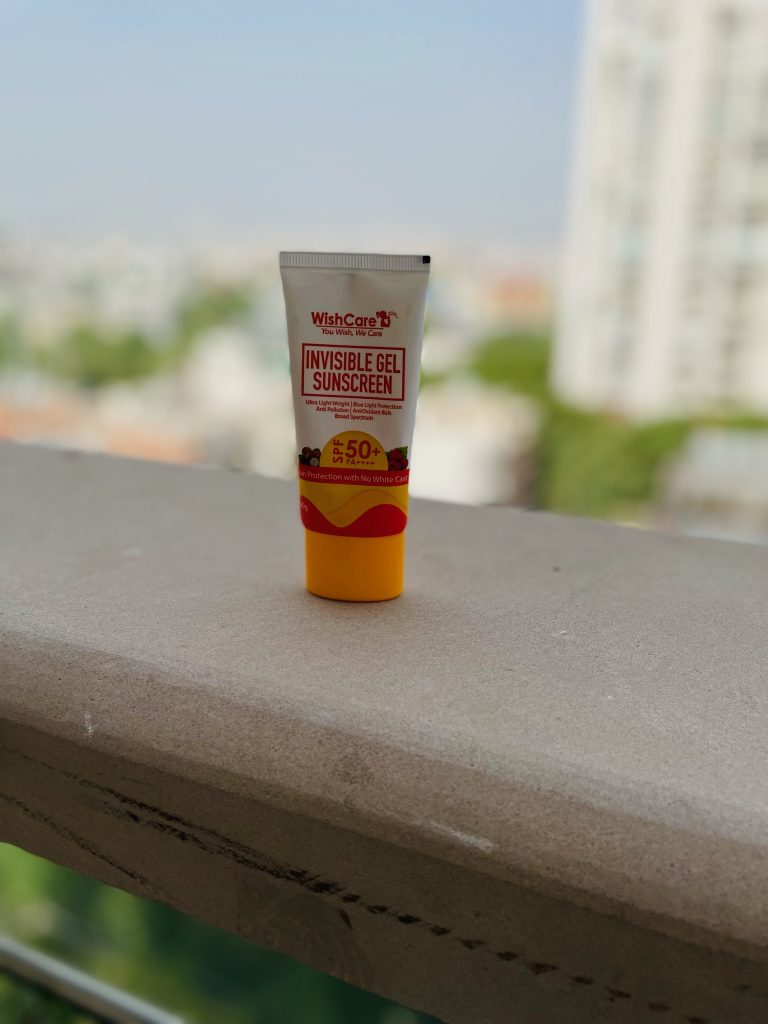 Wishcare Invisible Gel Sunscreen review